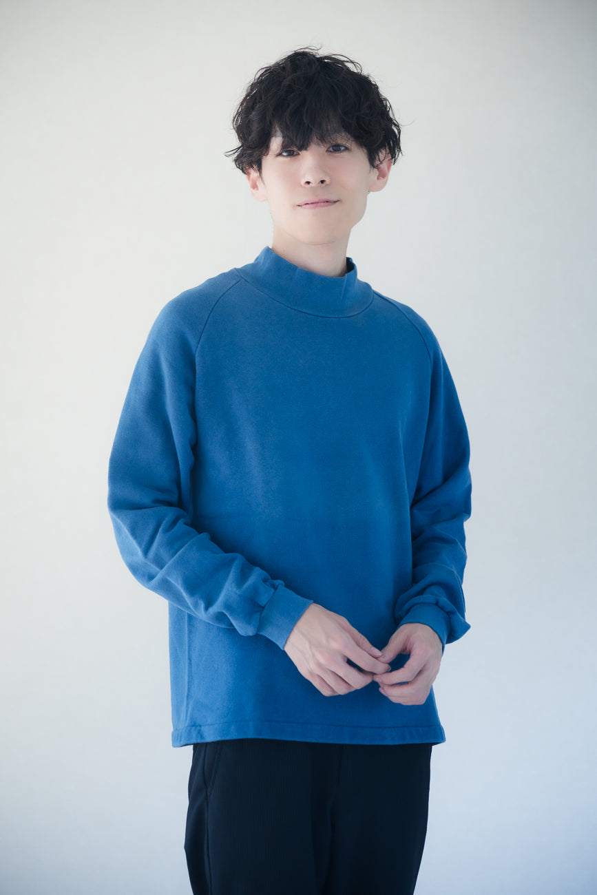 あいわゆう 本建て正藍染ハイネックスウェット】 – ゆにわマート