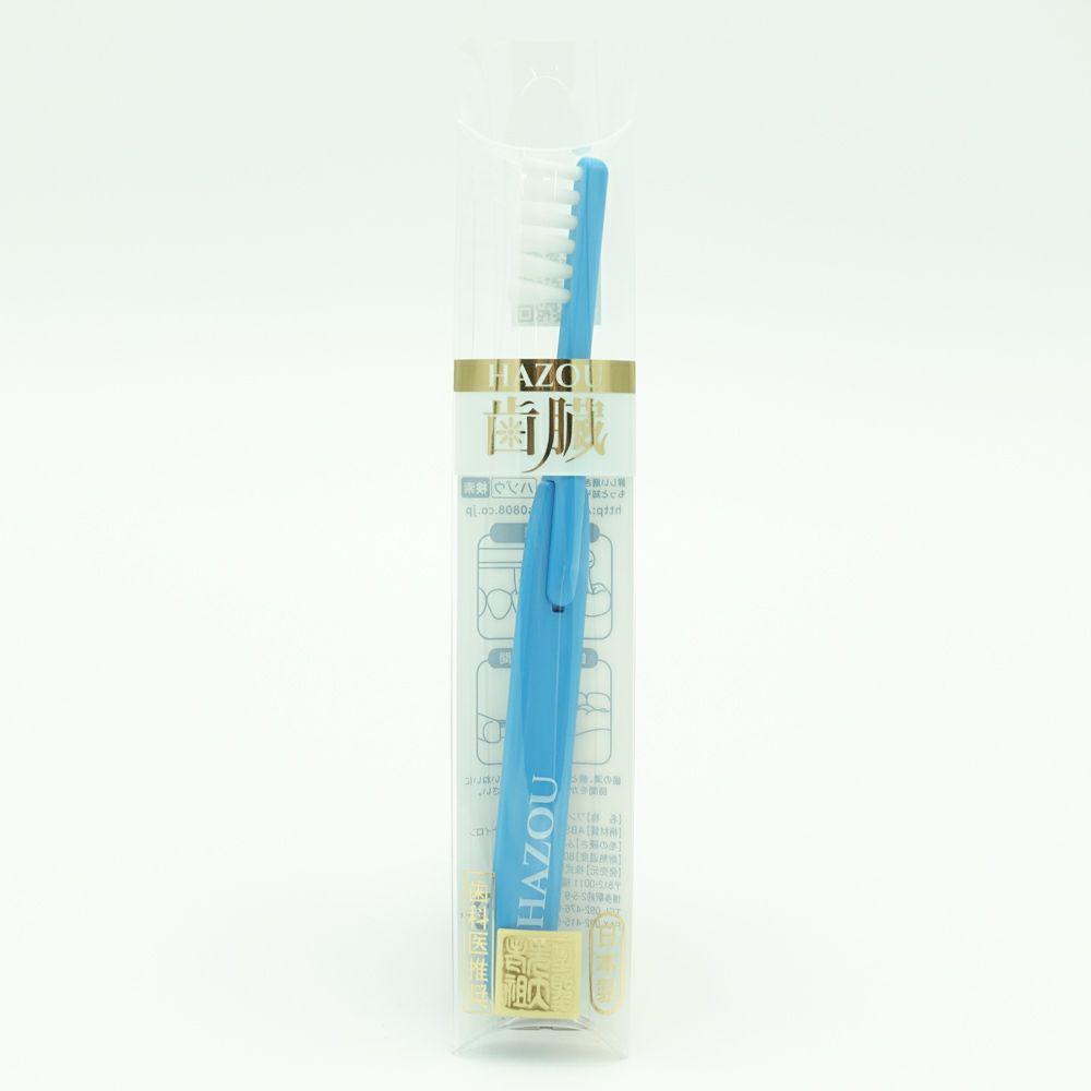 ワンライン歯臓ブラシ(1列ハブラシ) 青 1本組 – ゆにわマート