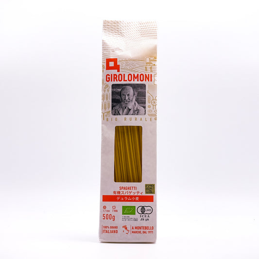 ジロロモーニ デュラム小麦 有機スパゲッティ