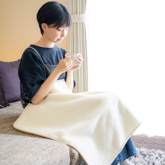 【予約注文】ゆにわのオリジナル寝具　ひざ掛け