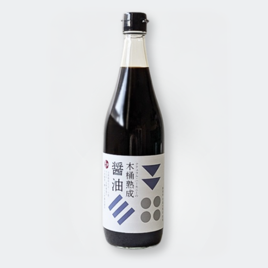 木桶熟成醤油 栄醤油 720ml