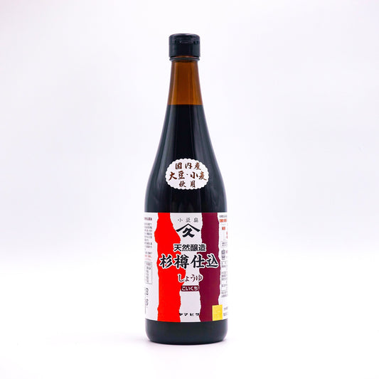 杉樽仕込 純正こい口醤油 720ml