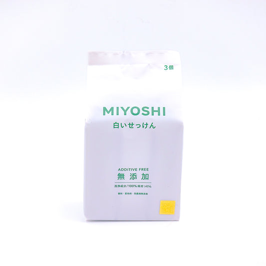 ミヨシ 無添加 白いせっけん 3P