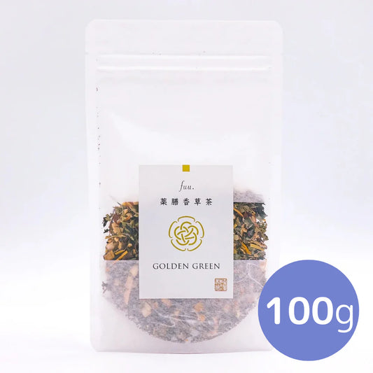 【fuu.】薬膳香草茶 ゴールデングリーン 100g