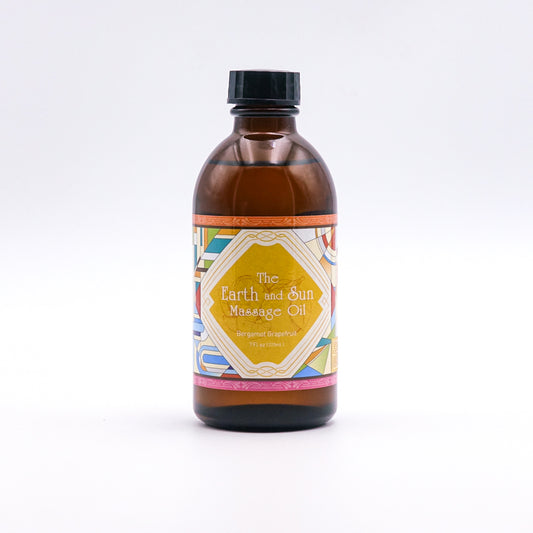 大地と光のマッサージオイル(220mL)ベルガモットグレープフルーツ
