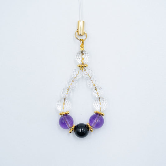 六龍ストラップ「月龍」　