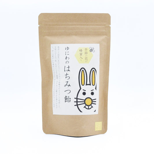 ゆにわの生はちみつ 飴 季節の花