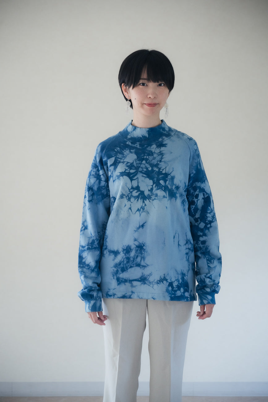 あいわゆう 本建て正藍染ハイネックスウェット】 – ゆにわマート