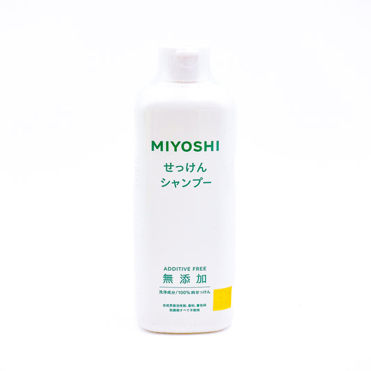 ミヨシ 無添加せっけんシャンプー ボトル