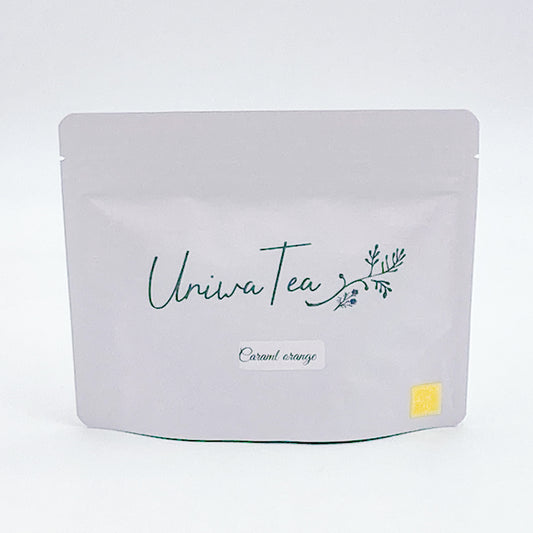 Uniwa Tea キャラメルオレンジ(Flaverd Tea) ミルクティー