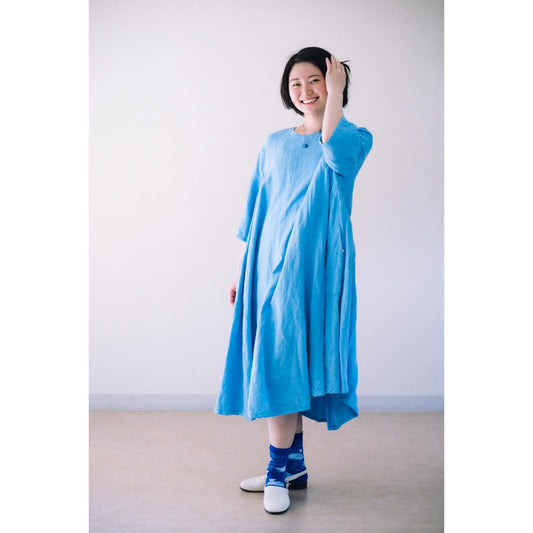 【517】ヒエン夫人のワンピース（水色）［ezu］